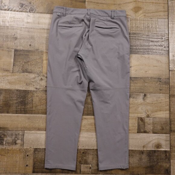 Lululemon Commission Pant Classic Men’s 34x28 Gray Warpstreme Golf Travel - Picture 9 of 11